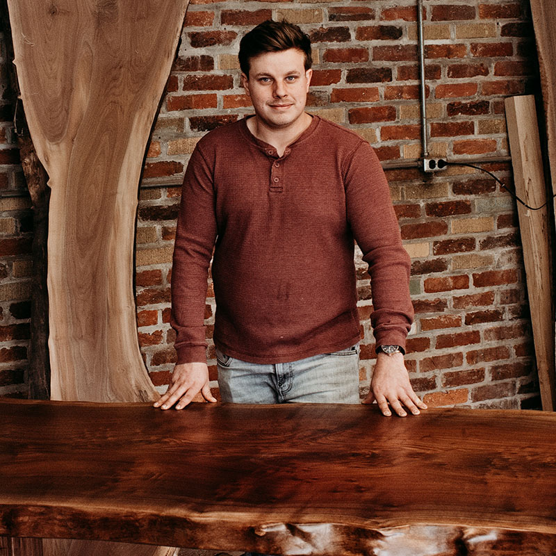 Bradlyn Zimmerman, Hardwood Furniture Maker