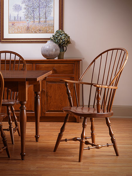 One of the Classic Windsor Chairs the I made with my Dad