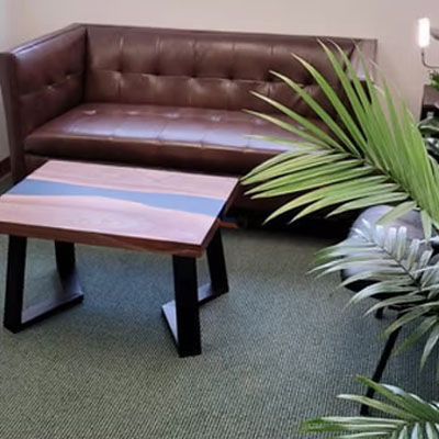 Custom River Coffee Table