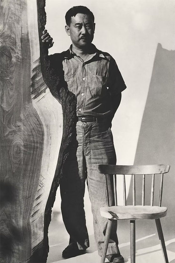 George Nakashima in 1946 - History of Live Edge River Table Design