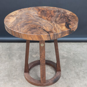 Bastogne Walnut End Table - 012